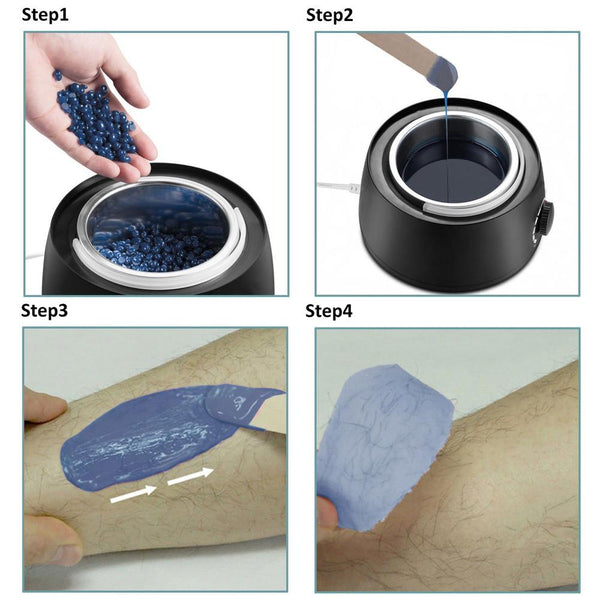 White Hair Removal Wax Warmer