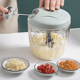 Multi-Function Vegetable Chopper and Garlic Press