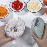 Multi-Function Vegetable Chopper and Garlic Press