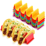 1/6pcs Vibrant Wave Taco Tray Holder