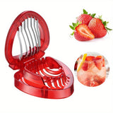 Stainless Steel Strawberry Slicer