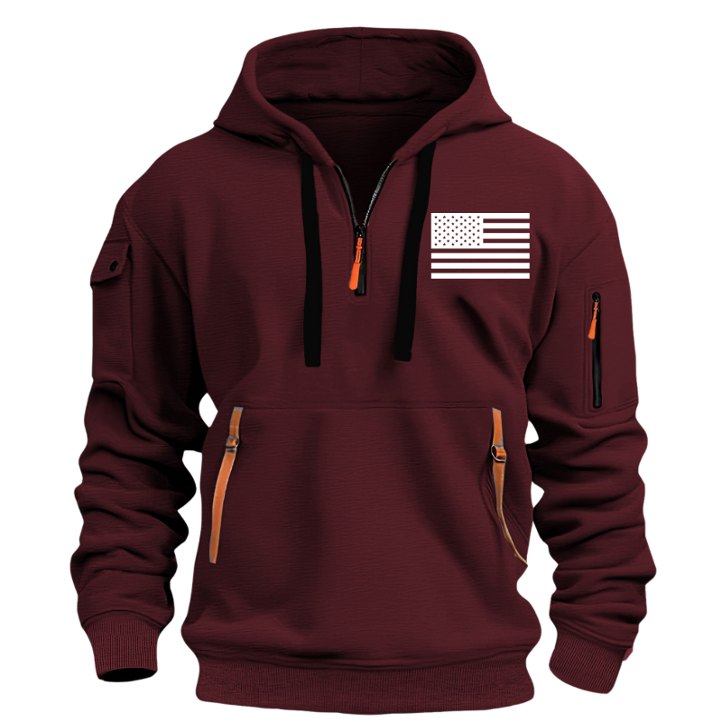 USA Flag Hoodie