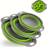 Collapsible Silicone Colanders