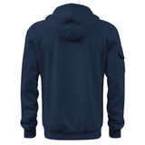 Multi-pocket Pullover Zipper Hoodie