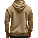 Multi-pocket Pullover Zipper Hoodie