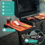 Silicone Grill Mat with Spatula Mat & BBQ Caddy