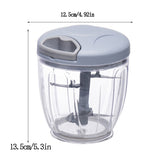 Multi-Function Vegetable Chopper and Garlic Press