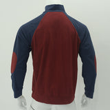 Casual Stand-up Collar Corduroy Sweatshirt