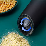 Electric Pepper and Salt Grinder Set