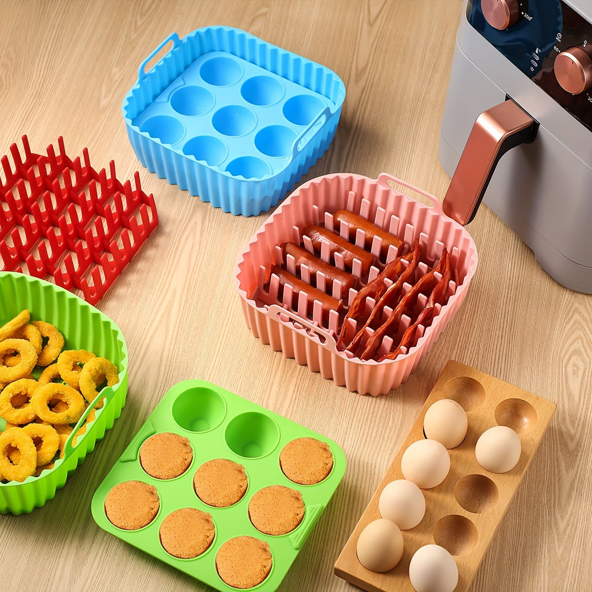 Silicone Air Fryer Accessories Kit