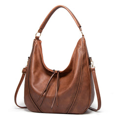 Tassel Hollow Out Large Shoulder Leisure Bag