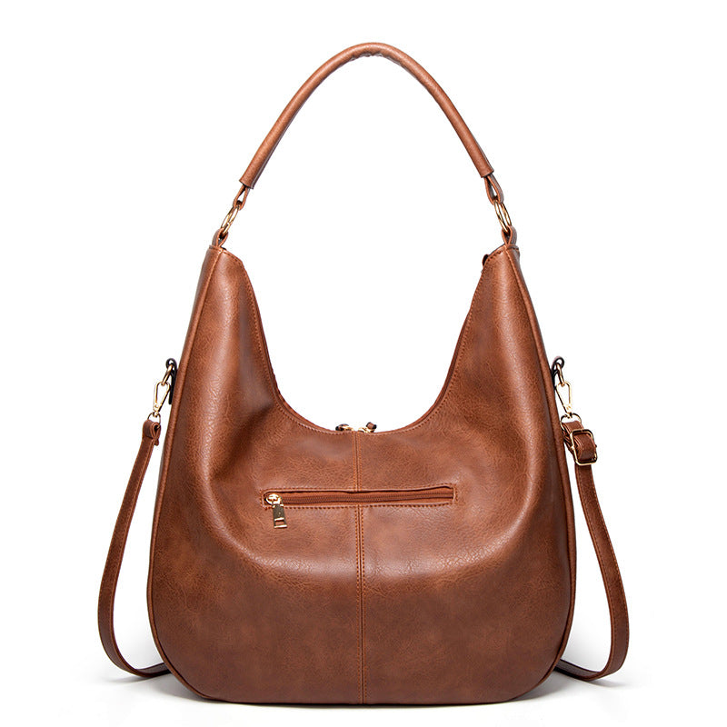 Tassel Hollow Out Large Shoulder Leisure Bag