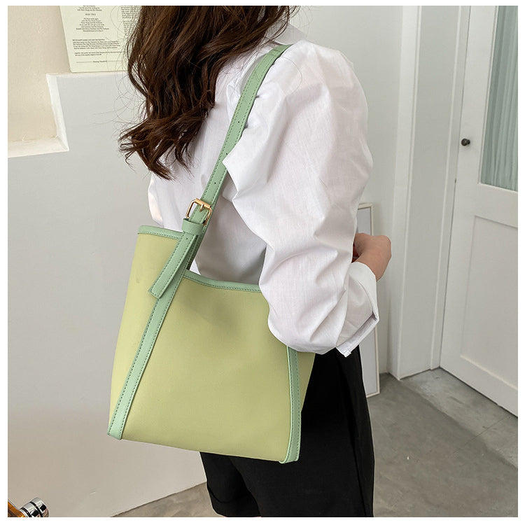 High Class Shoulder Bucket Bagb Tote