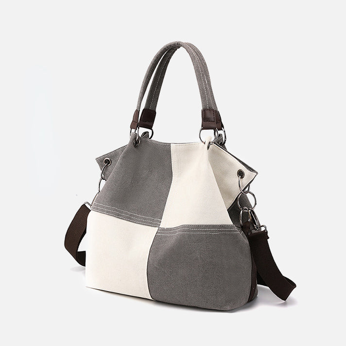 Casual Canvas Shoulder Bag Boston Bag