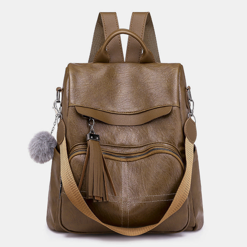 WomenBuzz Backpack Purse for Women Convertible Travel Vintage PU Leather  Bag(Matte) 25 L Backpack Grey - Price in India | Flipkart.com
