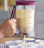 Pancake Cupcake Batter Dispenser With Measurement for Pastry Baking Tools