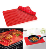 Non-Stick Silicone Baking Mat Pyramid Pan Oven Tray Baking Sheet