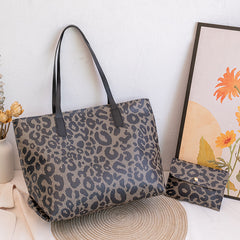 Leopard Print Easy Handbag Tote Purse