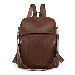 Retro Soft Leather Backpack