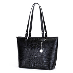 Vintage Alligator Pattern Shoulder Bag Handbag