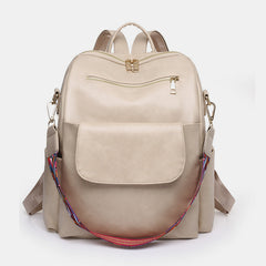 Vintage Large Capacity Women Backpack