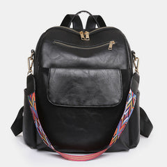 Vintage Large Capacity Women Backpack