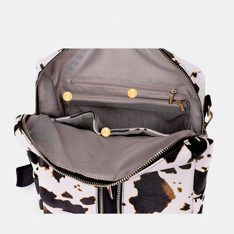 Fashion Women Backpack With Card Bag