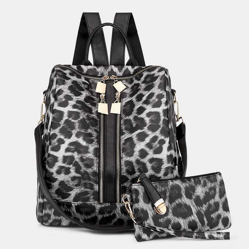 Fashion Women Backpack With Card Bag