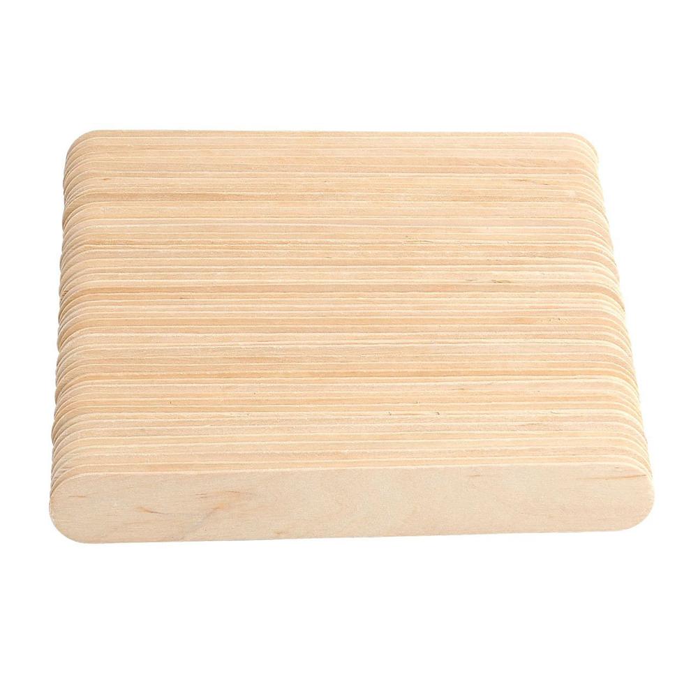 100 Waxing Spatula Professional Disposable Wooden Wax Sticks 